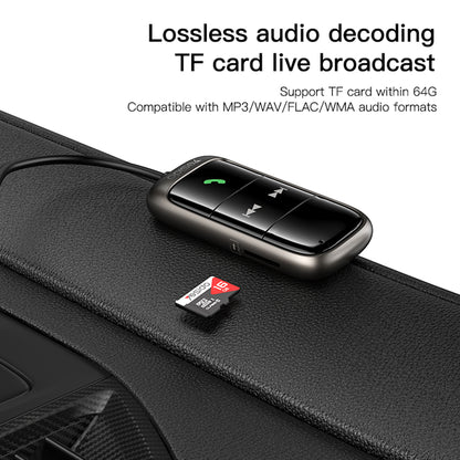 FM Bluetooth-modulator Yesido YAU32, 1 x 3.5mm - 1 x microSD