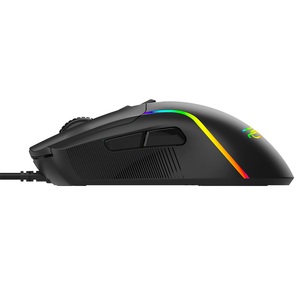 Gaming Muis Bedraad USB Proove Assembler, RGB, 12400DPI, Zwart CMAS00000101