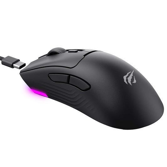 Draadloze Gaming Muis HAVIT MS966WB, 800DPI - 10000DPI, Zwart