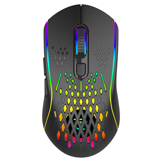 Gamingmuis Wireless Proove Buzz, RGB, 800DPI - 4800DPI, Zwart WMBU00022401