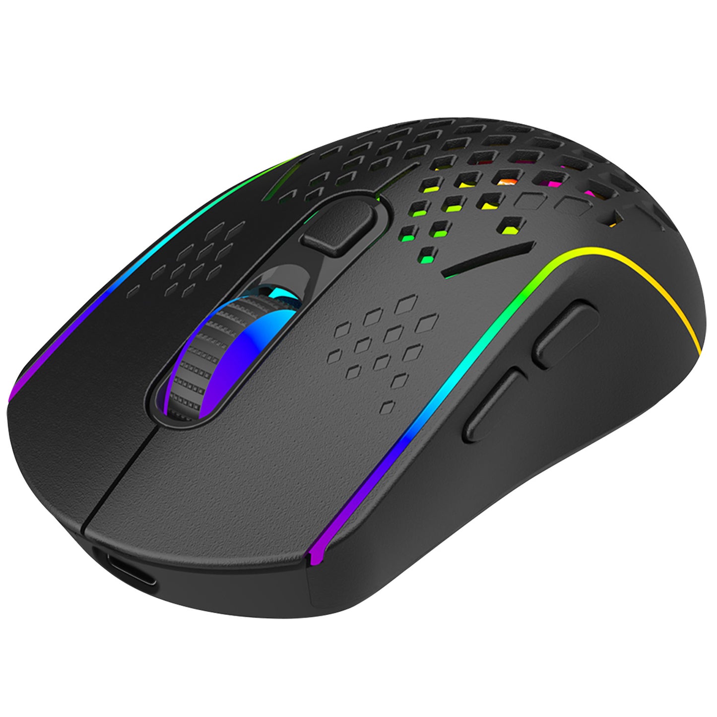 Gamingmuis Wireless Proove Buzz, RGB, 800DPI - 4800DPI, Zwart WMBU00022401