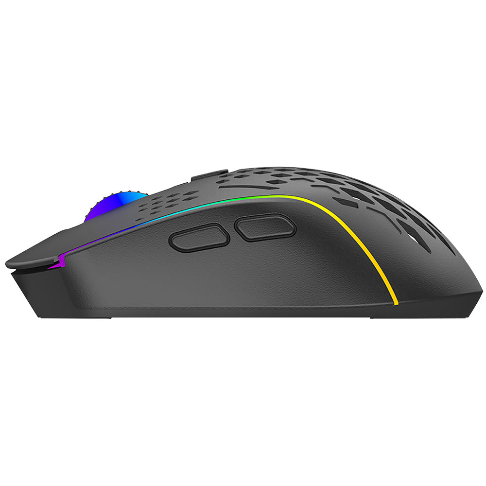 Gamingmuis Wireless Proove Buzz, RGB, 800DPI - 4800DPI, Zwart WMBU00022401