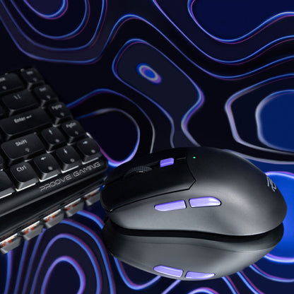 Gamingmuis Draadloos Proove Everon, 800DPI - 10000DPI, Zwart WMEV00022001