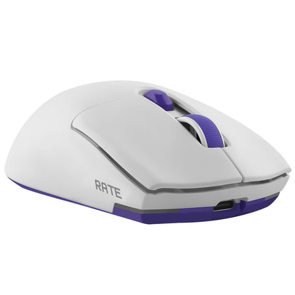 Draadloze Gaming Muis Proove Rate Special Edition, 800DPI - 12000DPI, Wit CMRTWRS03002
