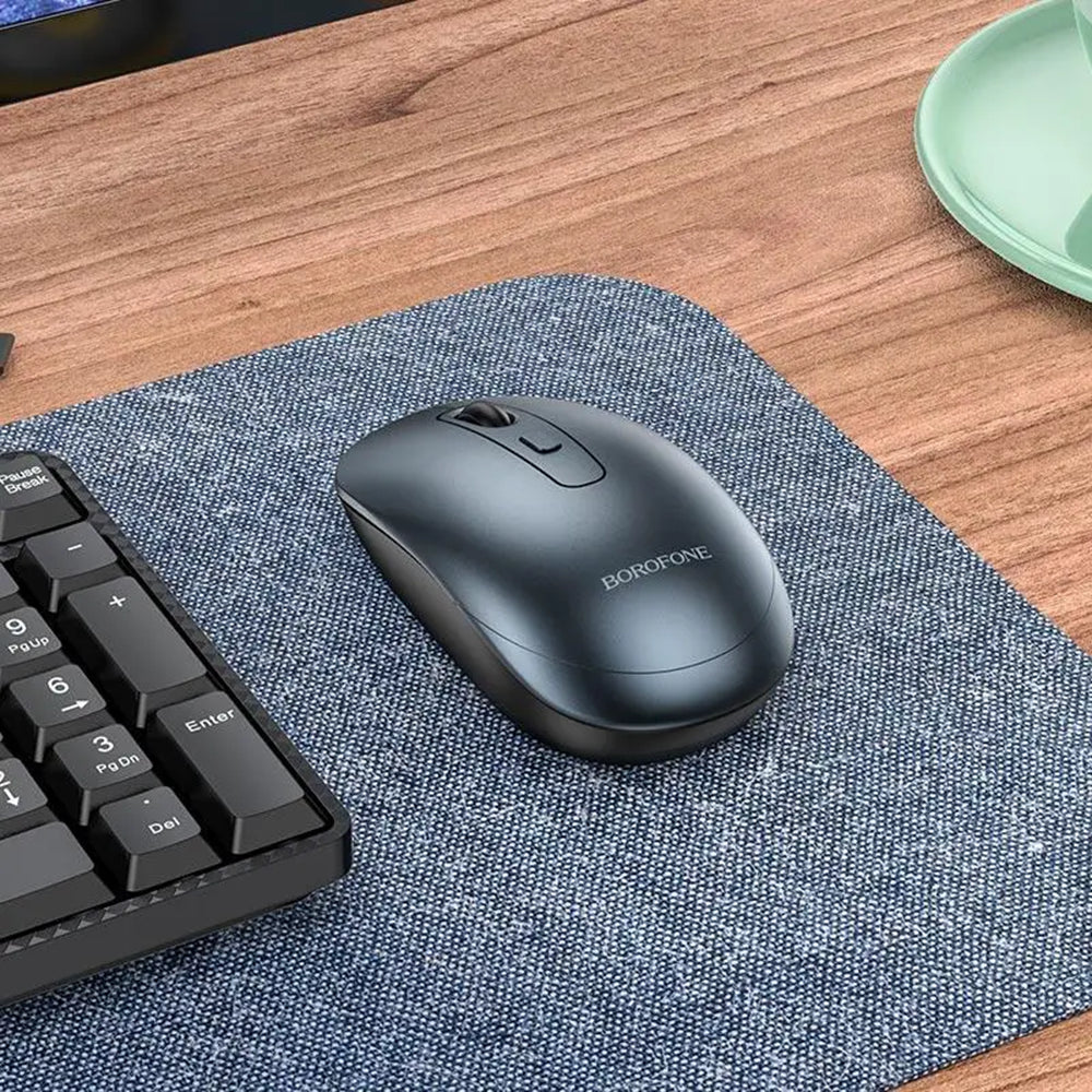 Draadloze Muis Borofone BG13 Winner, 1600DPI, Grijs