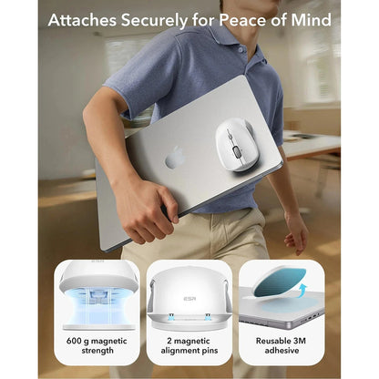 Draadloze Muis ESR MagMouse, 800DPI - 4800DPI, Wit