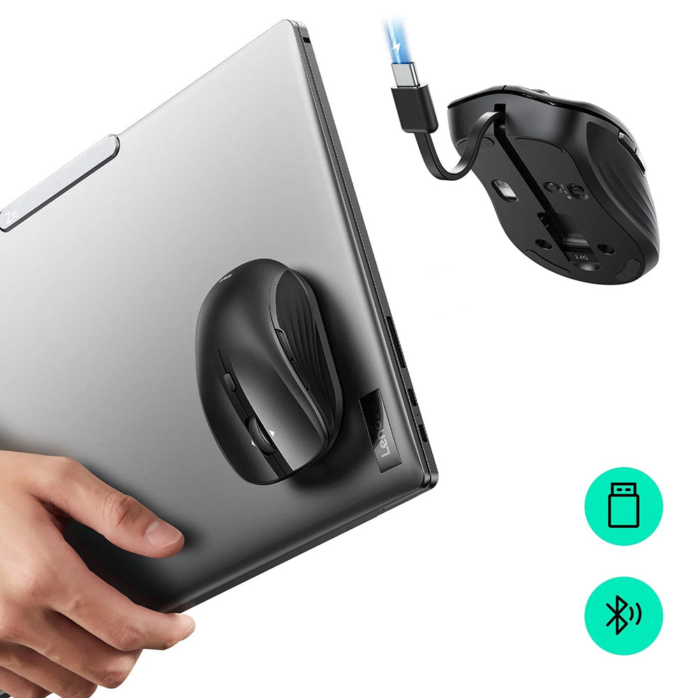 Draadloze Muis ESR MagMouse, 800DPI - 4800DPI, Zwart