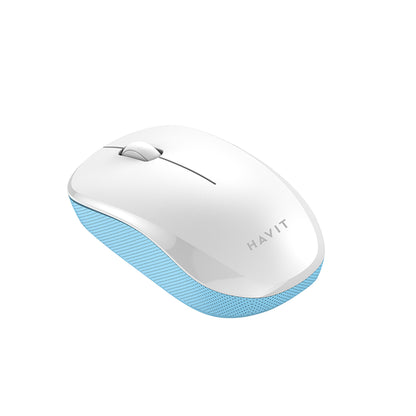 Draadloze Muis HAVIT MS66GT, 1200DPI, Wit Blauw