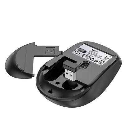 Draadloze muis HOCO GM28, 1600DPI, Grijs