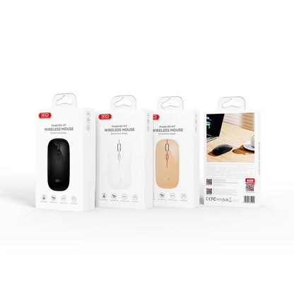 Wireless Mouse XO Design M7 Stylish Glossy, White