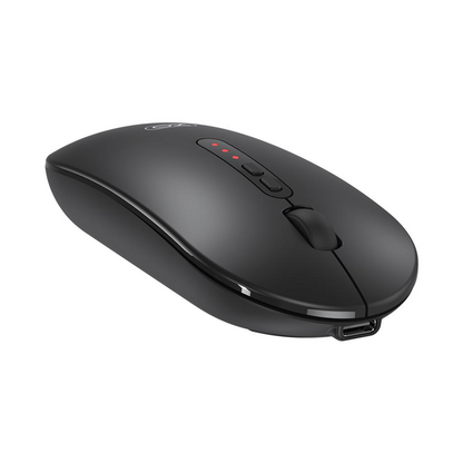 Draadloze Muis XO Design M13 Silent Tri-mode, 1600DPI, BT / Wi-Fi, Zwart