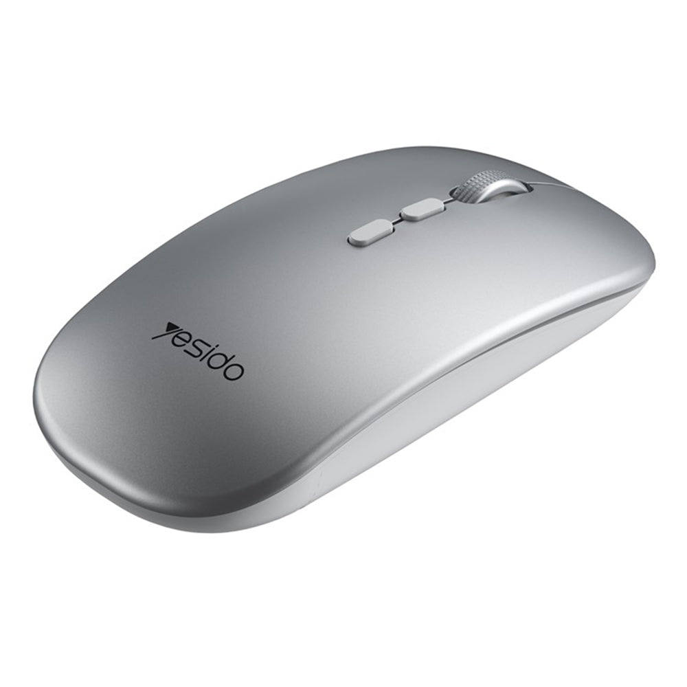 Draadloze Muis Yesido KB15, 800DPI - 1600DPI, Zilver