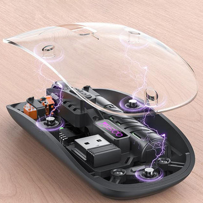 Draadloze Muis Yesido KB29, 800DPI - 1600DPI, BT / Wi-Fi, Wit