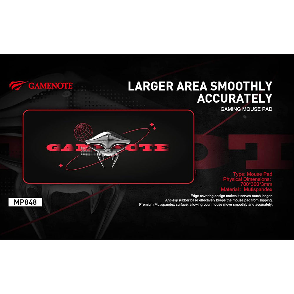 Gaming-muismat HAVIT MP848, Zwart