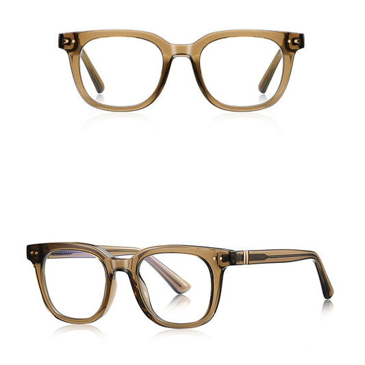 Computerbril Heren Techsuit 2229, Anti-Blauwlicht, Lichtbruin