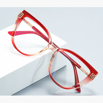 Dames Computerbril Techsuit 2259, Anti-Blauwlicht, Bruin