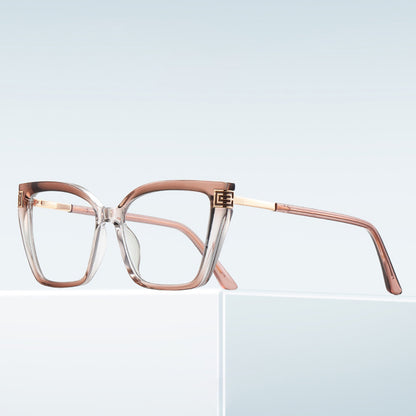 Dames Computerbril Techsuit 2260, Anti-Blauwlicht, Zwart Goud