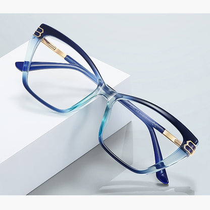 Dames Computerbril Techsuit 2262, Anti-Blauwlicht, Zwart