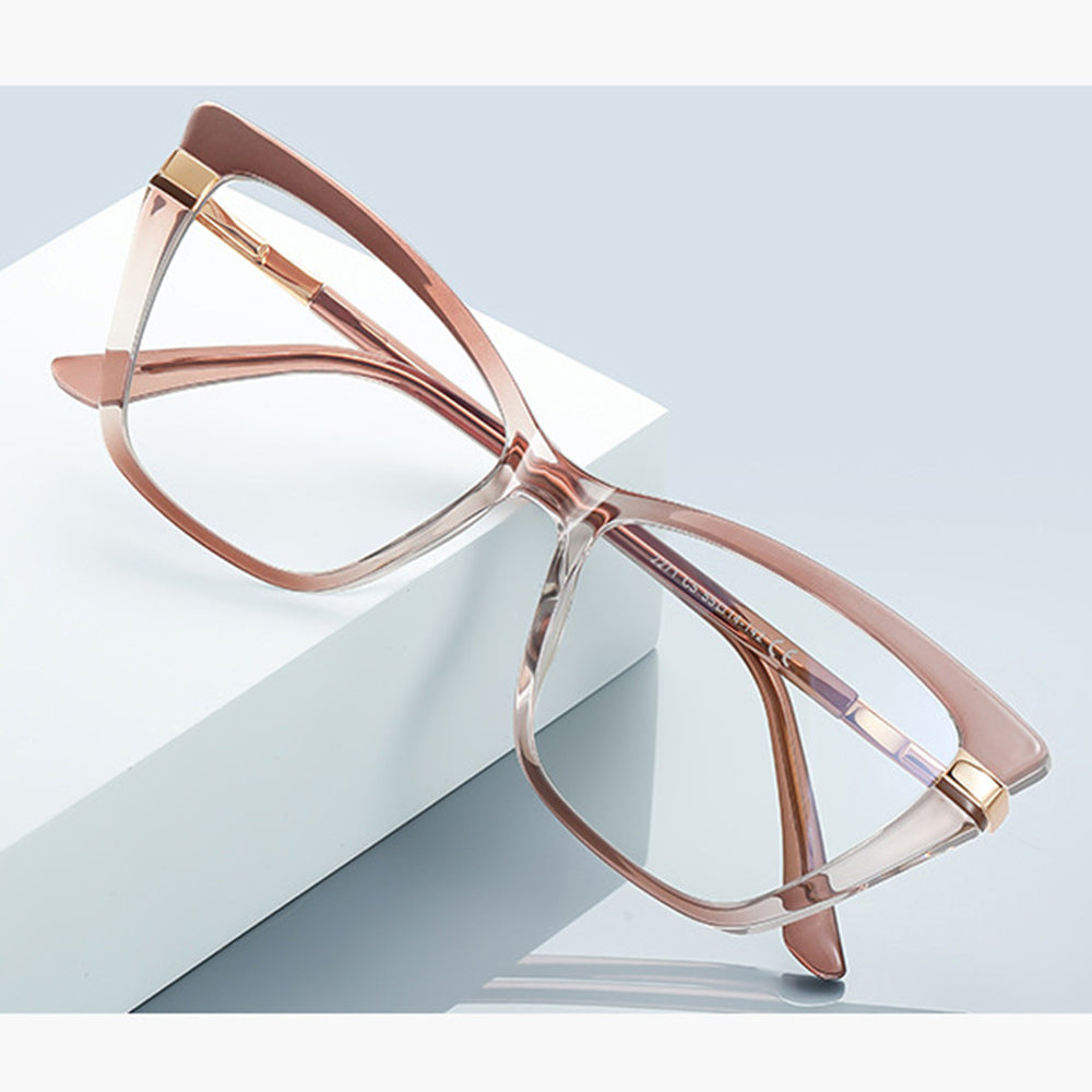 Dames Computerbril Techsuit 2271, Anti-Blauwlicht, Zwart