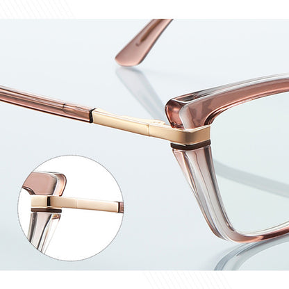 Dames Computerbril Techsuit 2271, Anti-Blauwlicht, Zwart