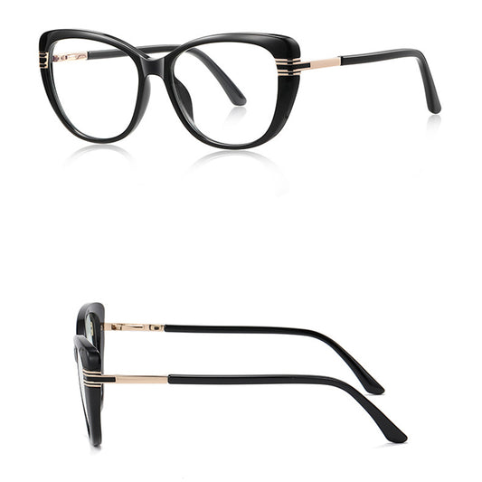 Dames Computerbril Techsuit 2274, Anti-Blauwlicht, Zwart