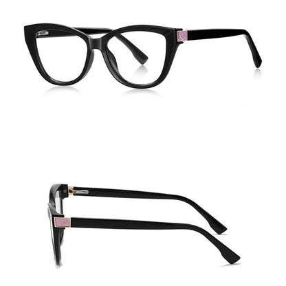 Dames Computerbril Techsuit 2276, Anti-Blauwlicht, Zwart