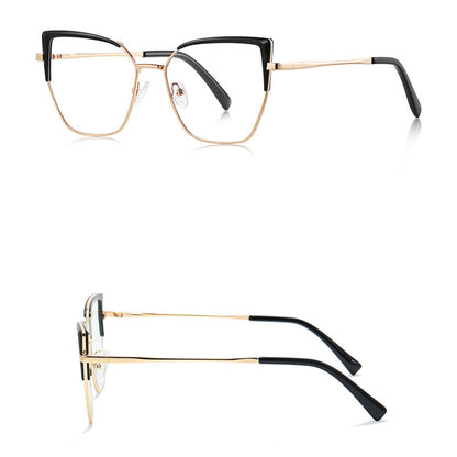 Dames Computerbril Techsuit 3156, Anti-Blauwlicht, Zwart Goud