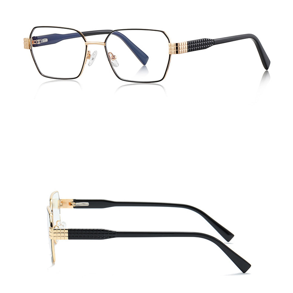 Dames Computerbril Techsuit 3161, Anti-Blauwlicht, Zwart