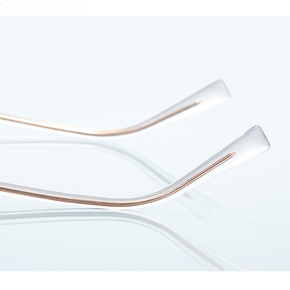 Dames Computerbril Techsuit 3161, Anti-Blauwlicht, Roze Goud