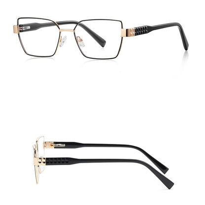 Dames Computerbril Techsuit 3169, Anti-Blauwlicht, Zwart