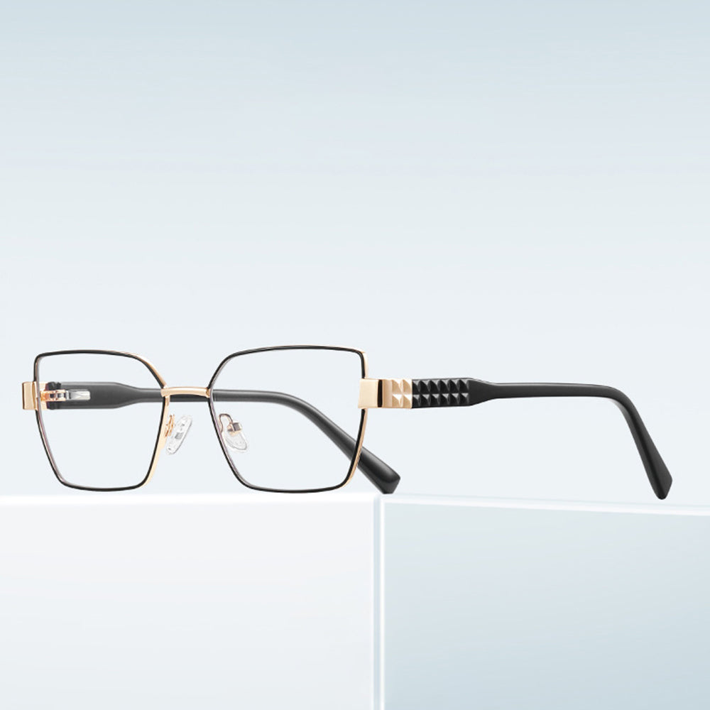 Dames Computerbril Techsuit 3169, Anti-Blauwlicht, Zwart