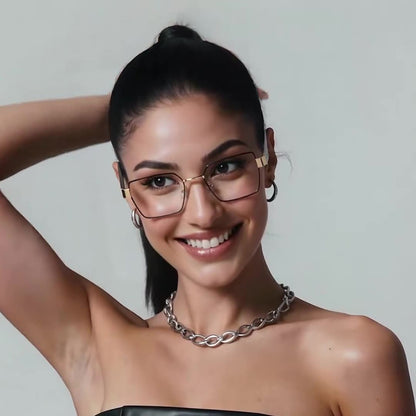 Dames Computerbril Techsuit 3169, Anti-Blauwlicht, Zwart