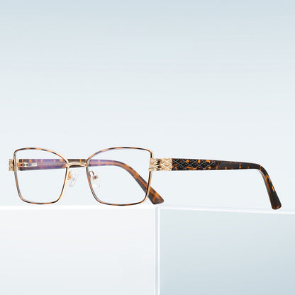 Dames Computerbril Techsuit 3171, Anti-Blauwlicht, Zwart Goud