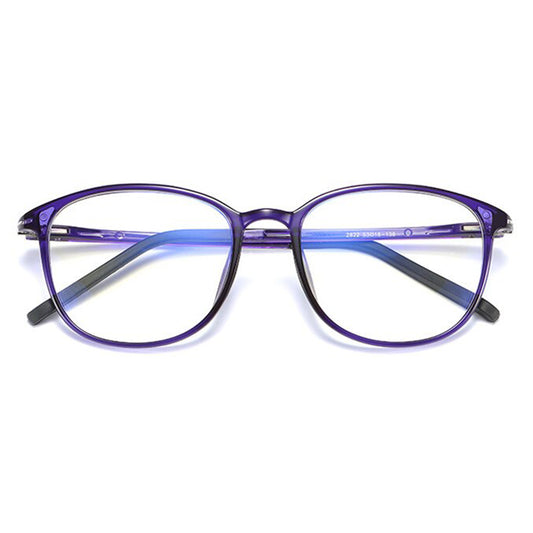 Dames Computerbril Techsuit F2822, Anti-Blauw Licht, Paars