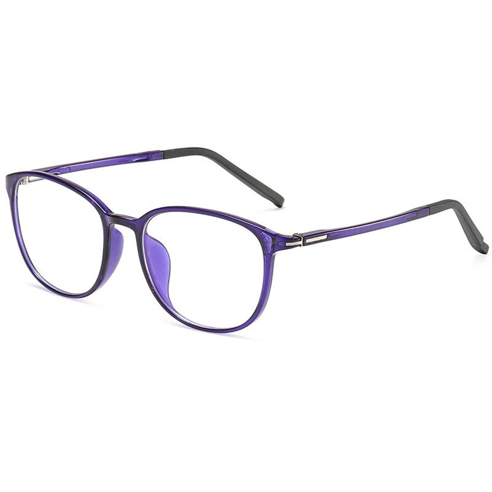 Dames Computerbril Techsuit F2822, Anti-Blauw Licht, Paars