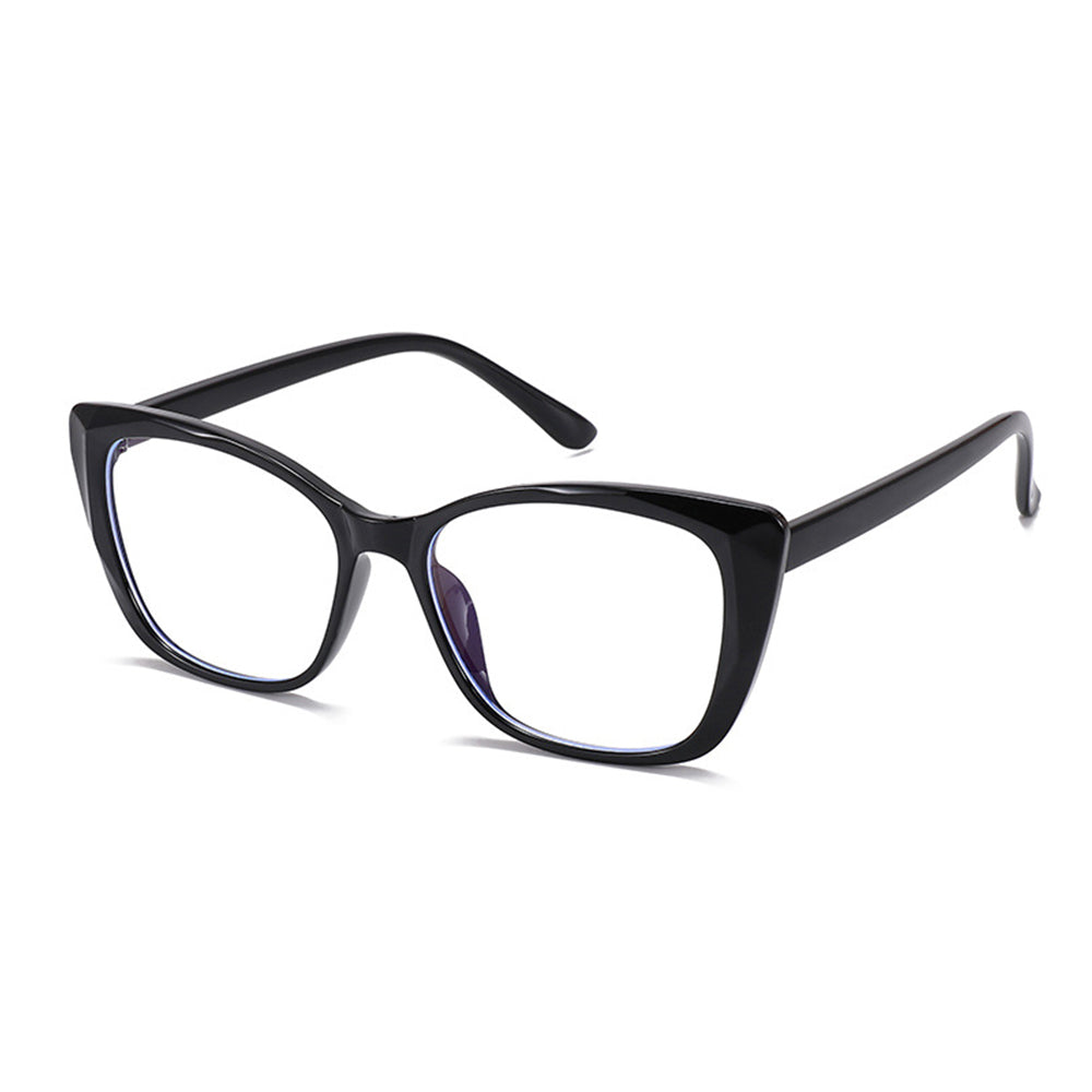 Dames Computerbril Techsuit PC28016-C1, Anti-Blauw Licht, Zwart