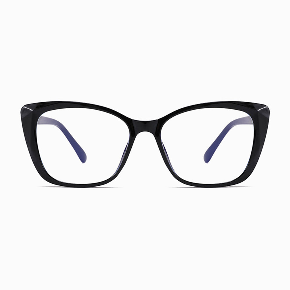 Dames Computerbril Techsuit PC28016-C1, Anti-Blauw Licht, Zwart