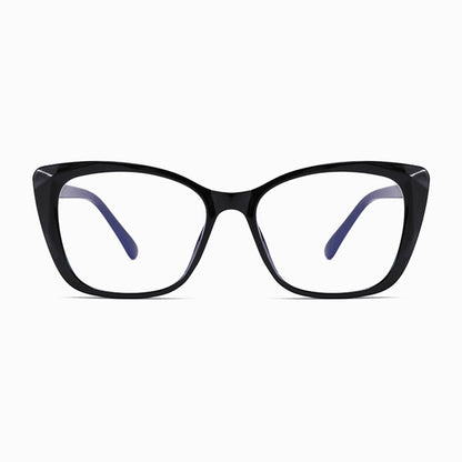 Dames Computerbril Techsuit PC28016-C1, Anti-Blauw Licht, Zwart