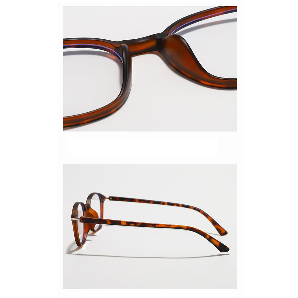 Unisex Computerbril Techsuit 6635, Anti-Blauwlicht, Zwart