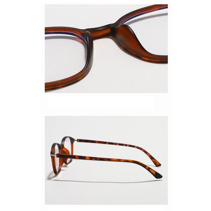 Unisex Techsuit 6635 Computer Glasses, Anti-Blue Light, Black Purple