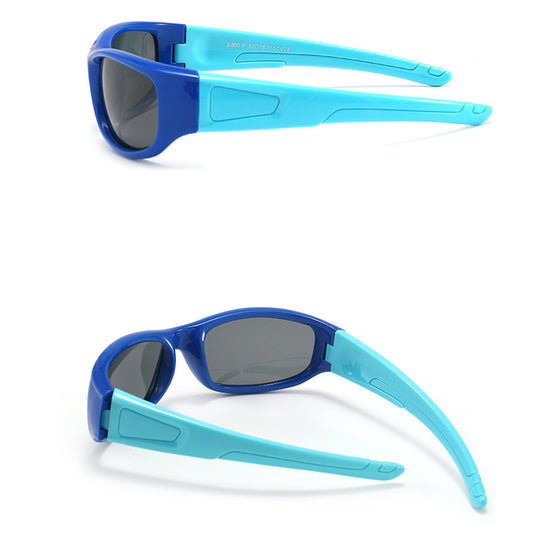 Sportzonnebril voor Kinderen Techsuit 800-C30, Gepolariseerd, Rood Roze