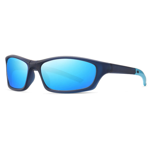Unisex Fietsbril Techsuit 24101, Gepolariseerd, Blauw
