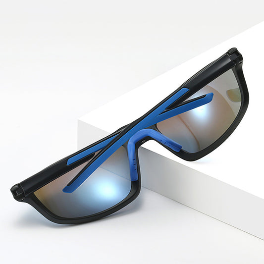 Unisex Fietsbril Techsuit 3047, UV-bescherming, Blauw