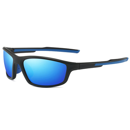 Unisex Fietsbril Techsuit 3047, UV-bescherming, Blauw