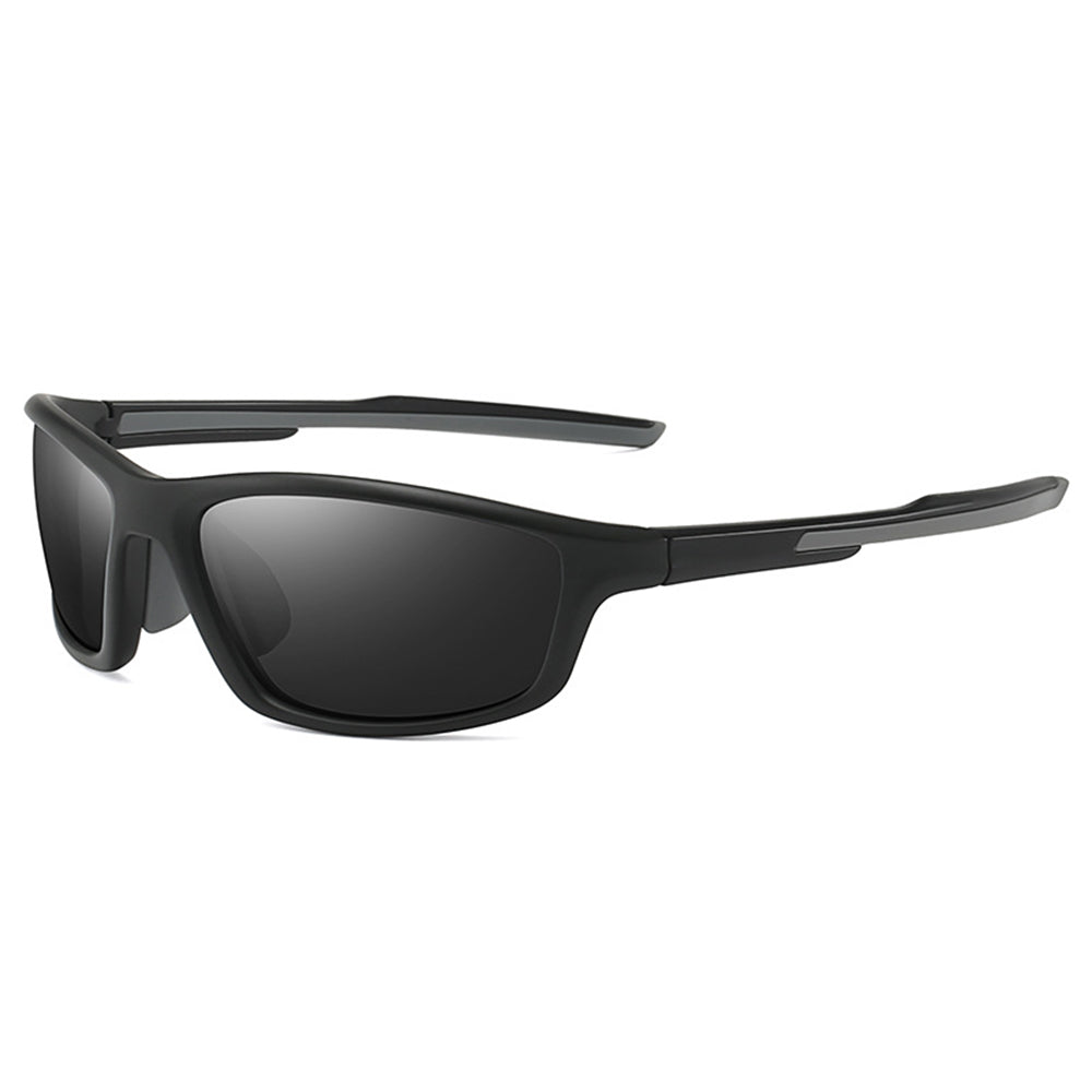 Unisex Fietsbril Techsuit 3047, UV-bescherming, Zwart