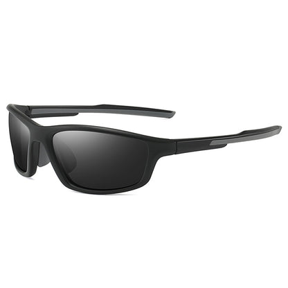 Unisex Fietsbril Techsuit 3047, UV-bescherming, Zwart