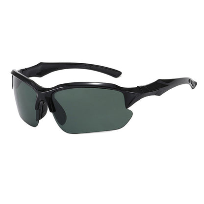 Unisex Fietsbril Techsuit 9301, UV-bescherming, Zwart