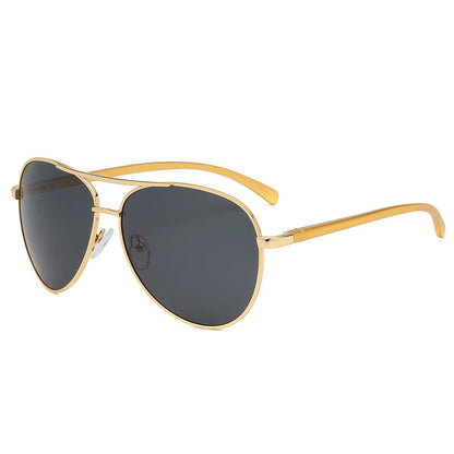 Men's Techsuit 2150 Sunglasses, Polarized, UV Protection, Gold Gray