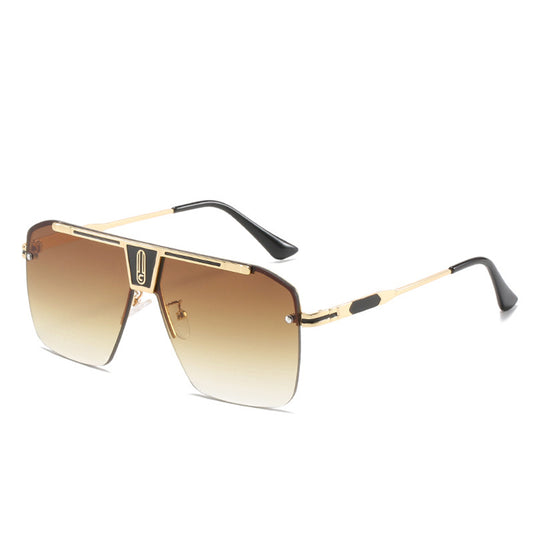 Herenzonnebril Techsuit 2576, Goudbruin