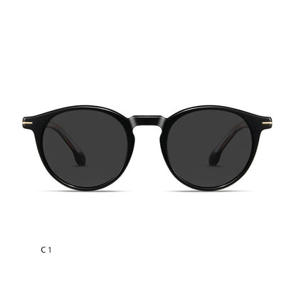 Herenzonnebril Techsuit 31235, Gepolariseerd, Zwart
